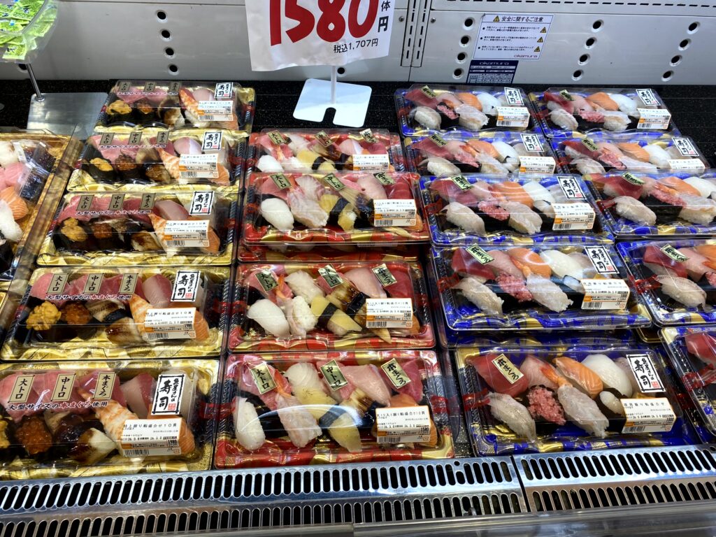 バローお寿司売り場